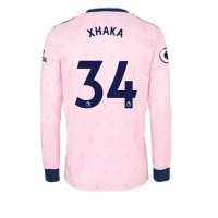 Arsenal Granit Xhaka #34 Fotballklær Tredjedrakt 2022-23 Langermet
